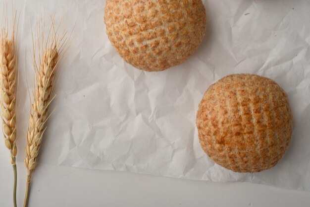 Dorfbrot Rundbrot Brotvitrine Bäckerei