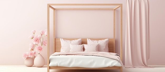 Foto dormitorio con cama cama en un dormitorio