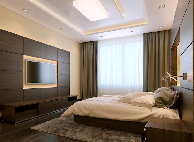 Dormitorio estilo moderno
