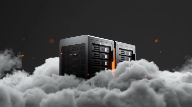 Foto dos aparatos de marca dell en las nubes