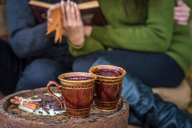 Dos tazas de café