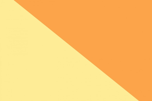 Dos tonos de color sólido de fondo amarillo y naranja.