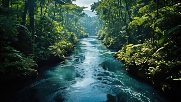 Dosel de la selva amazónica