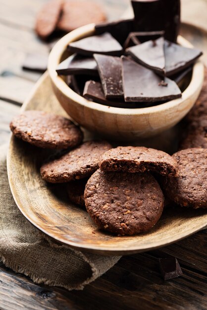 Double Chocolate Chip Cookies