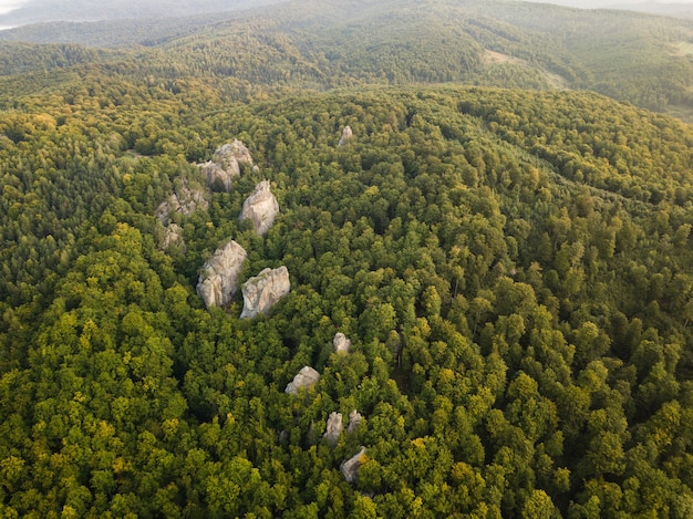 Dovbush Rocks in Bubnyshche