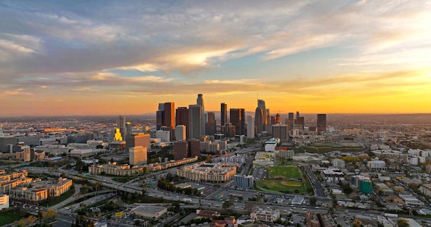 Banco de imagens : panorama, céu, EUA, Califórnia, Los Angeles