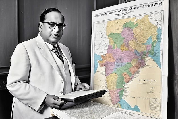 Dr. Bhimrao Ramji Babasaheb Ambedkar Der Vater der indischen Verfassung