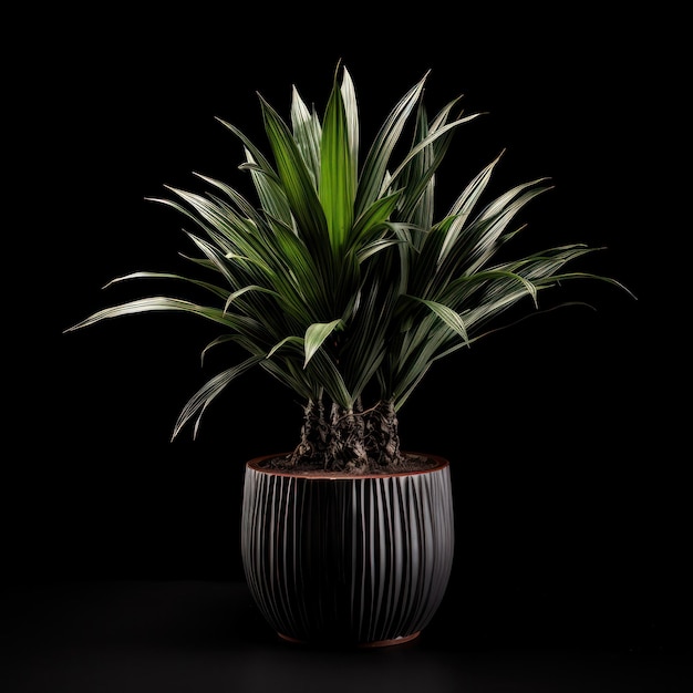 Dracaena Studio Shot isolada em fundo claro IA generativa