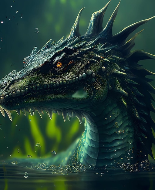 Drache Illustration