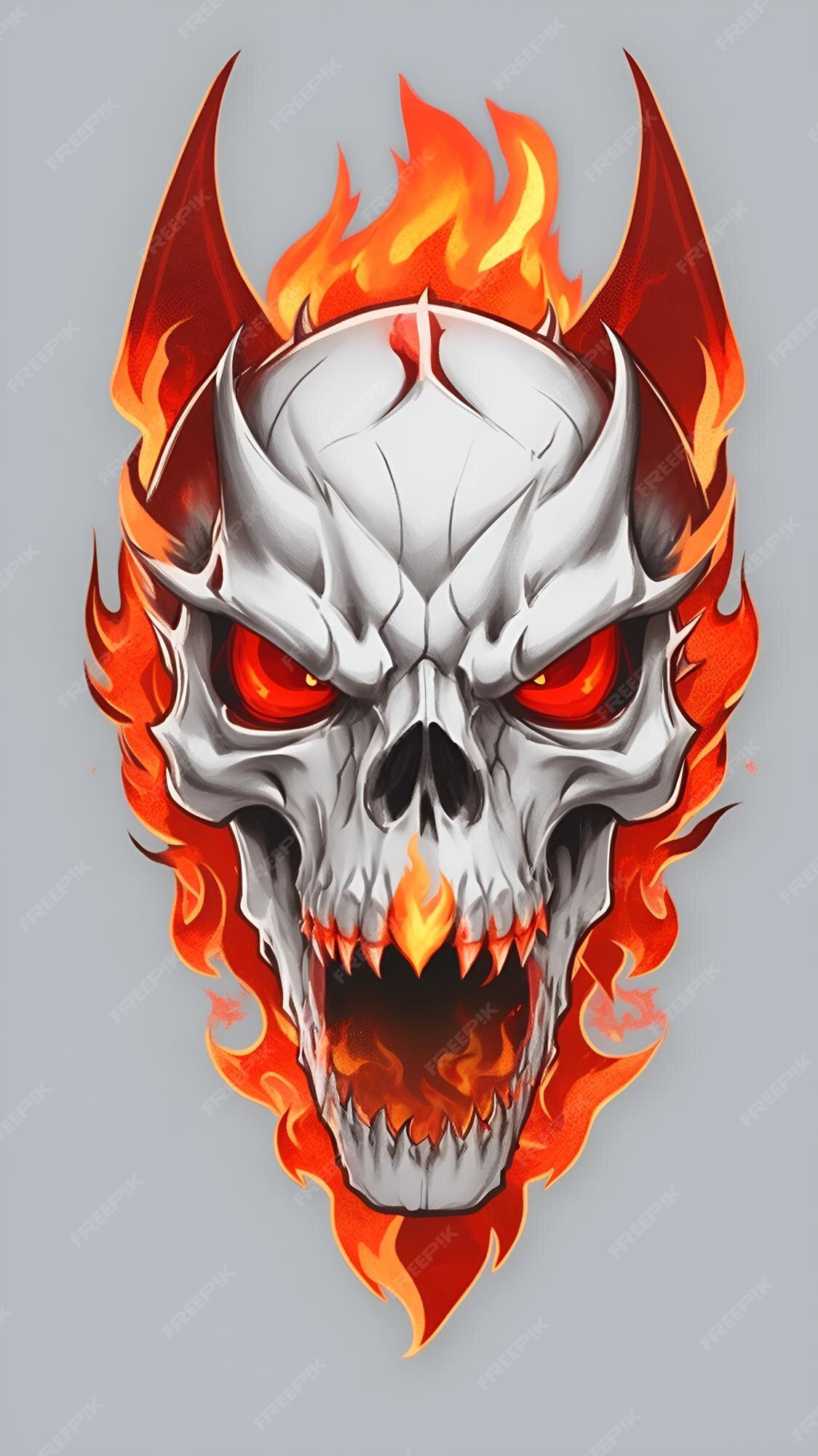 Design PNG E SVG De Desenho De Fogo Ardente Para Camisetas