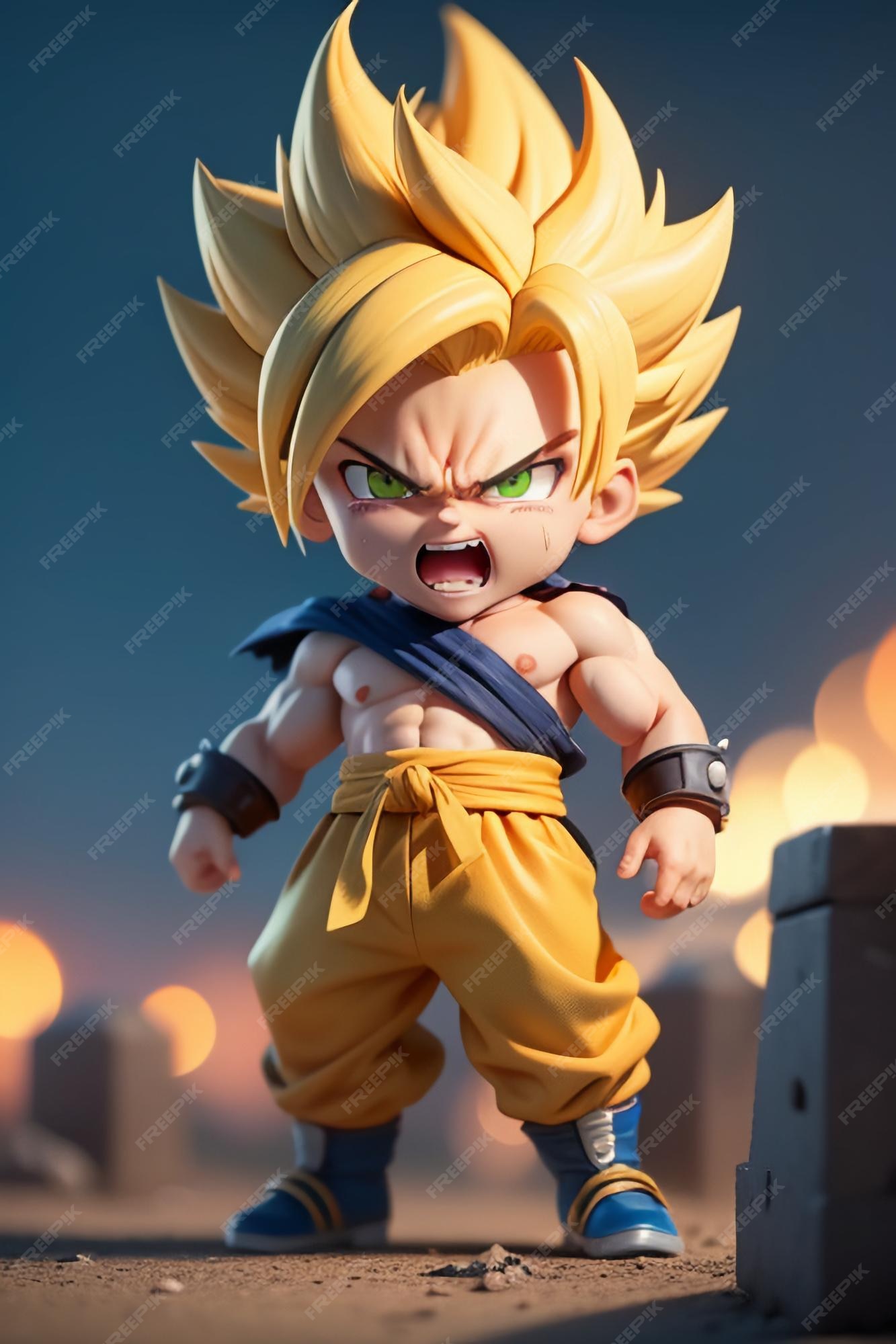 Uma imagem de desenho animado de um personagem de dragon ball com o título dragon  ball z.