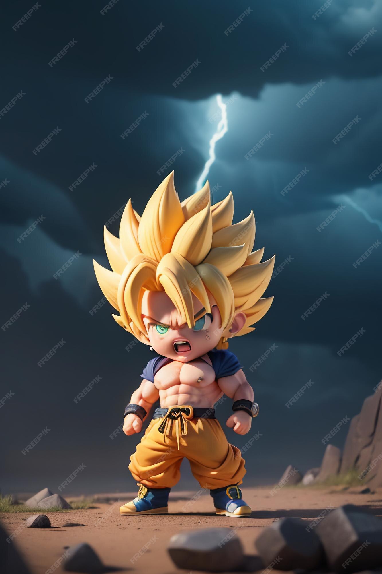 COMO DESENHAR O CABELO DO GOKU PASSO A PASSO 