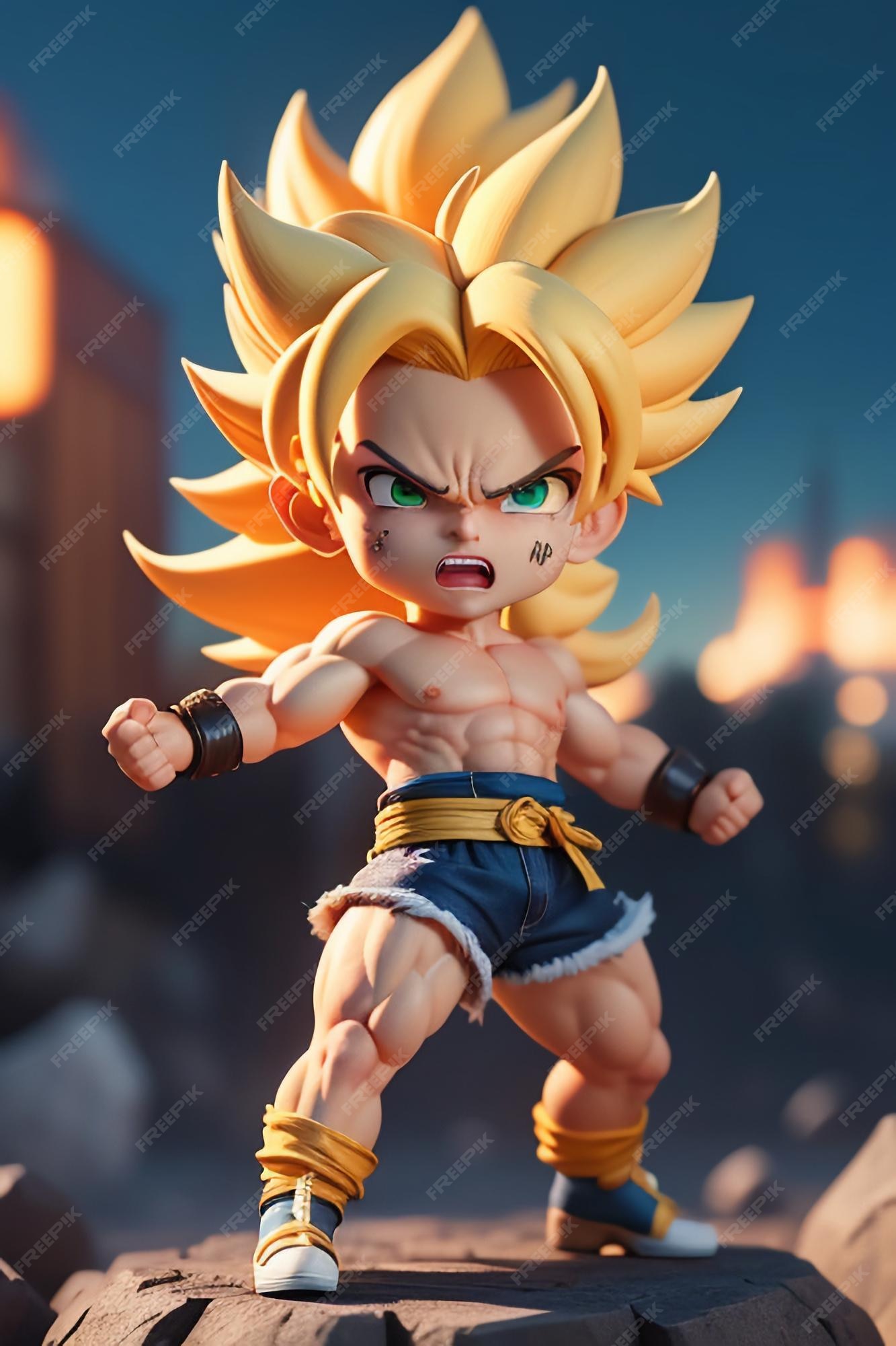 COMO DESENHAR O GOTENKS DO ANIME DRAGON BALL 