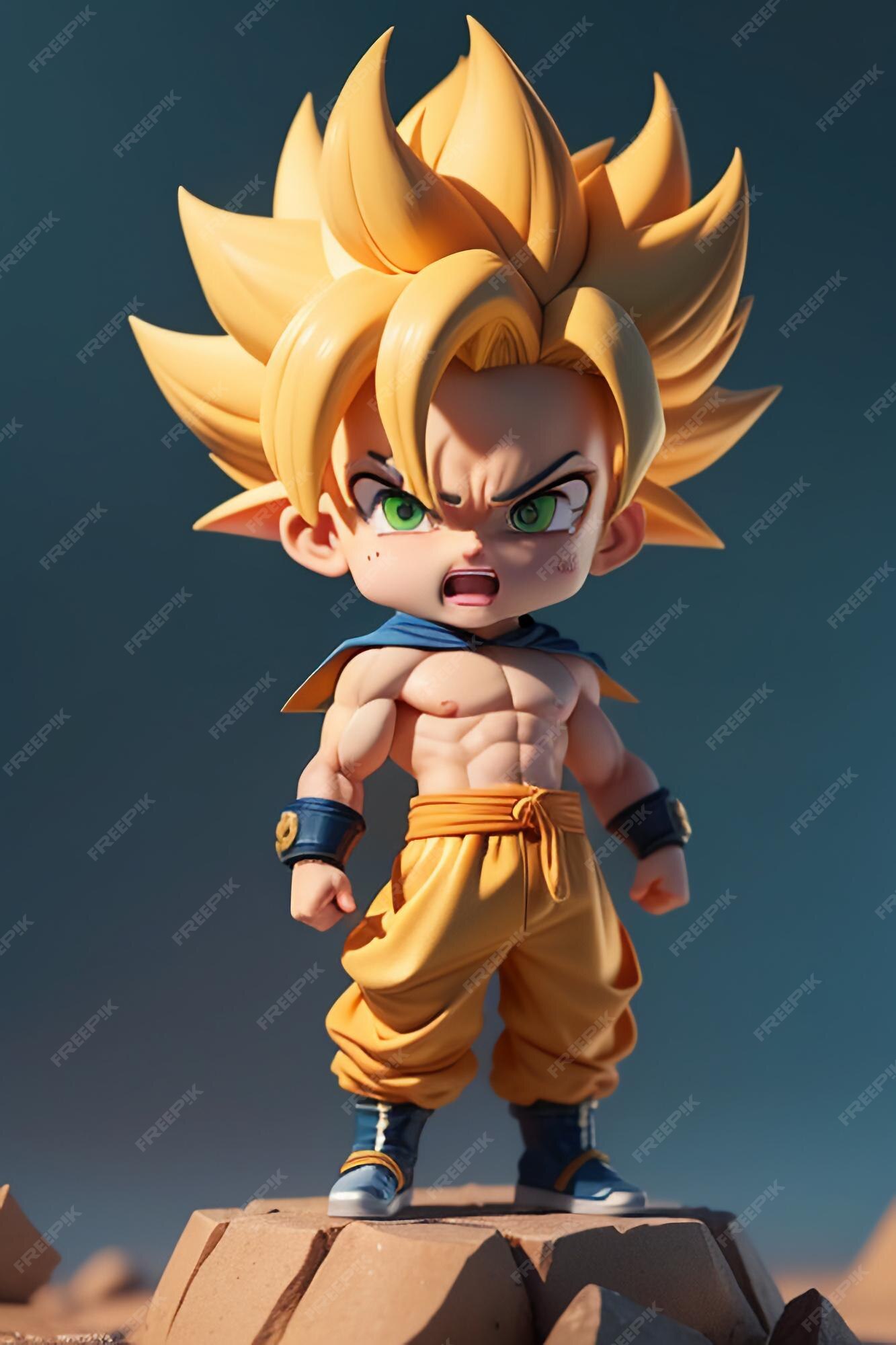 GIF transparente son goku - GIF animado em GIFER