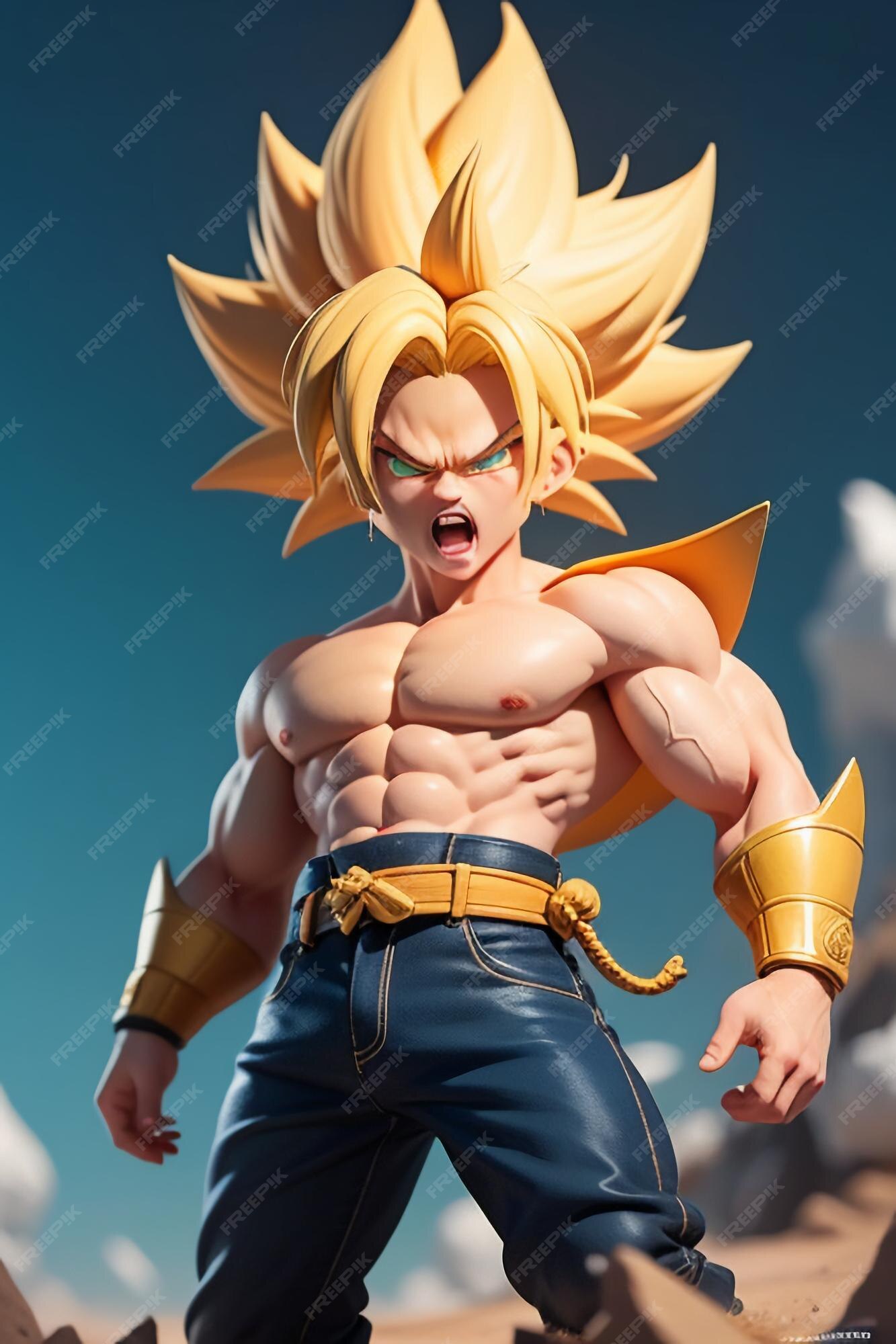 Goku ssj3  Personagens de anime, Anime, Super sayajin