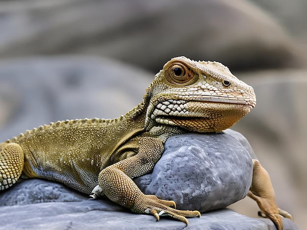 El dragón barbudo oriental o simplemente lagarto barbudo