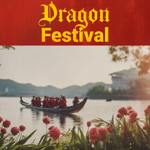 Foto dragon boat festival duanwu feiertag chinesisch