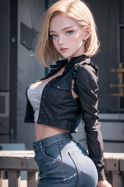 El dragón BZ Android 18