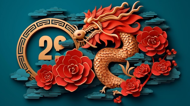 dragón chino tradicional chino