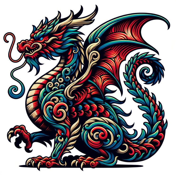 Dragón de fantasía