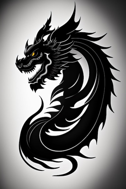 dragón negro