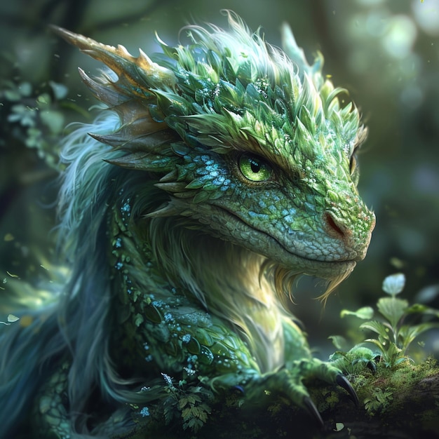 El dragón verde