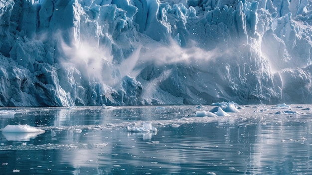 Dramatische Beweise für den Klimawandel, wenn die Gletscher schmelzen