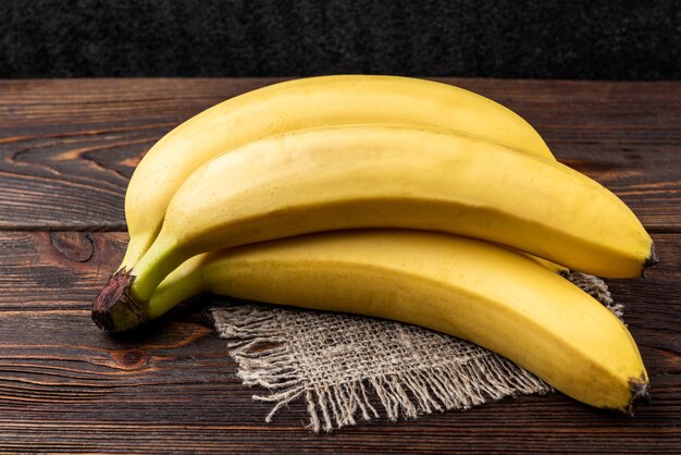 Draufsicht Bio-Banane