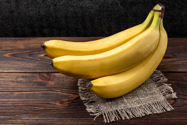 Draufsicht Bio-Banane