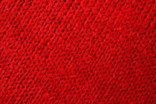 Draufsicht rot getönten abstrakten Textilbeschaffenheitshintergrund