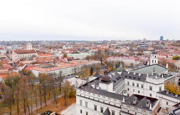 Draufsicht von Vilnius