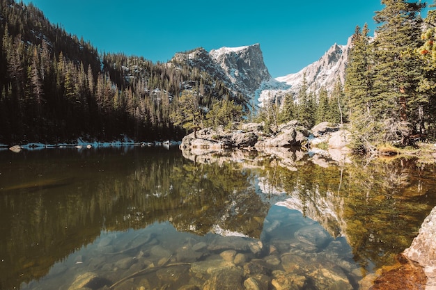 Dream Lake Rocky Mountains Colorado EUA