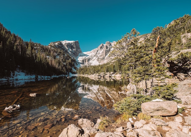 Dream Lake Rocky Mountains Colorado EUA