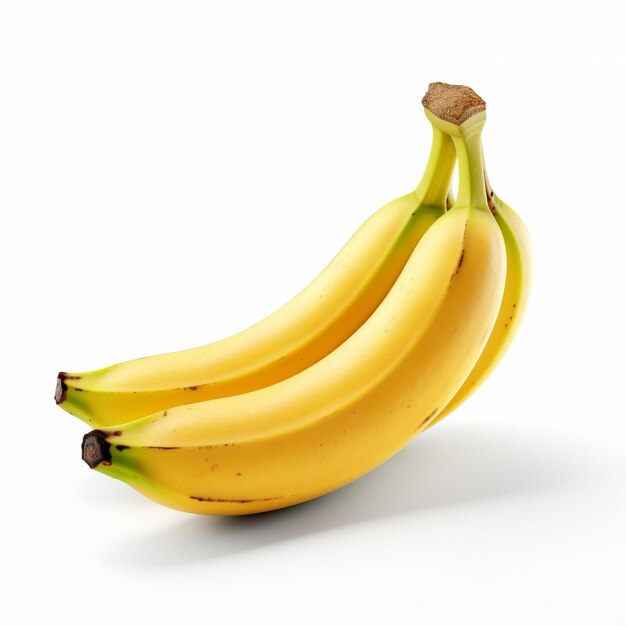drei Bananen mit dem Wort the darauf