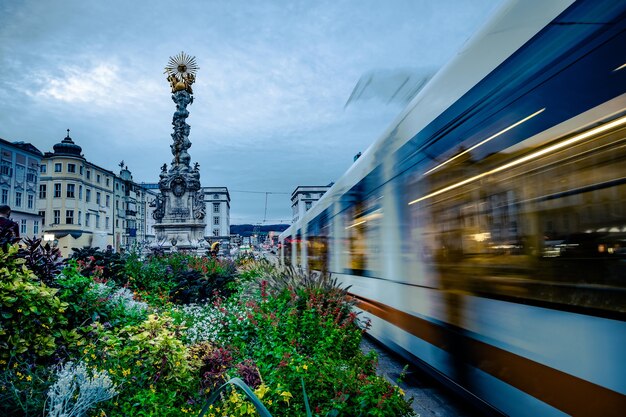 Dreifaltigkeitssäule in Linz, Österreich