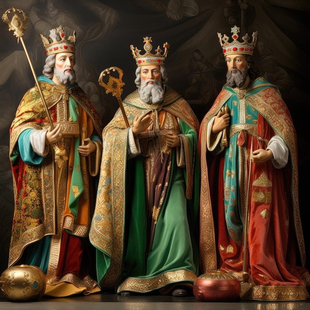 Dreikönigstag die heiligen drei könige reyes magos religion bibel ...