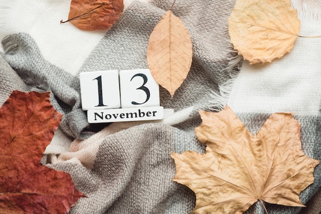 Dreizehnter Tag des Herbstmonatskalenders November.