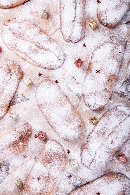 Foto dresdner stollen christmas baking