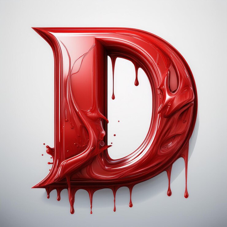 Foto dripping blood alphabet horror style font para proyectos de diseño espeluznantes