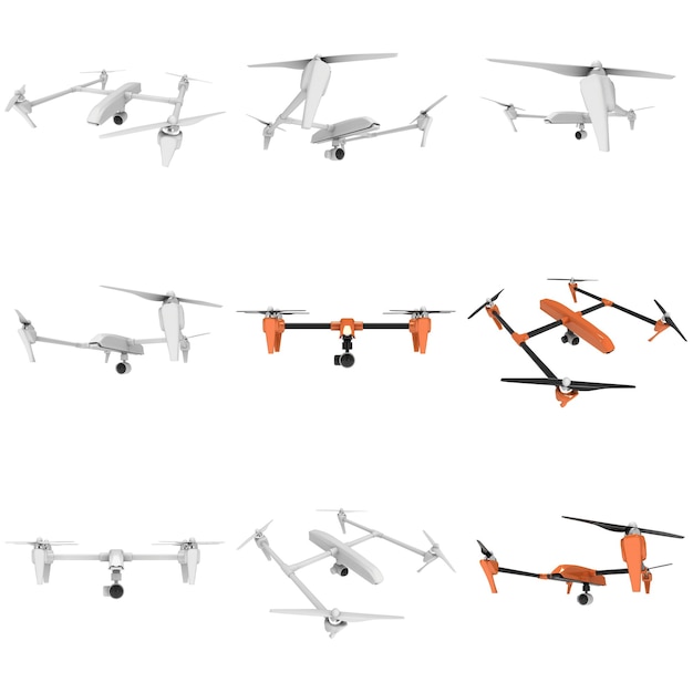Dron de aire de control remoto