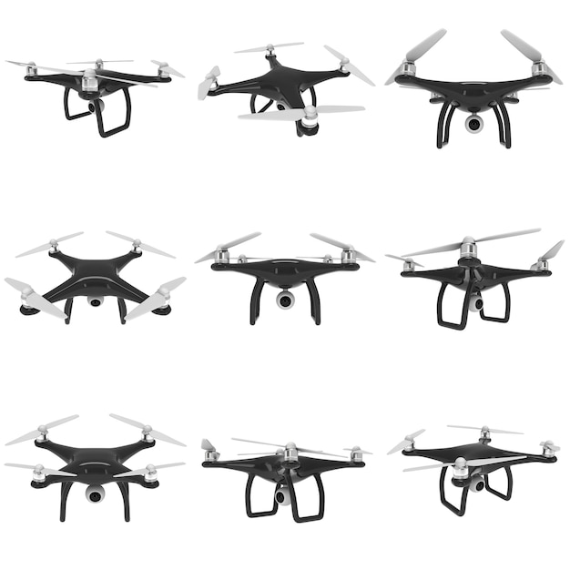 Dron de aire de control remoto