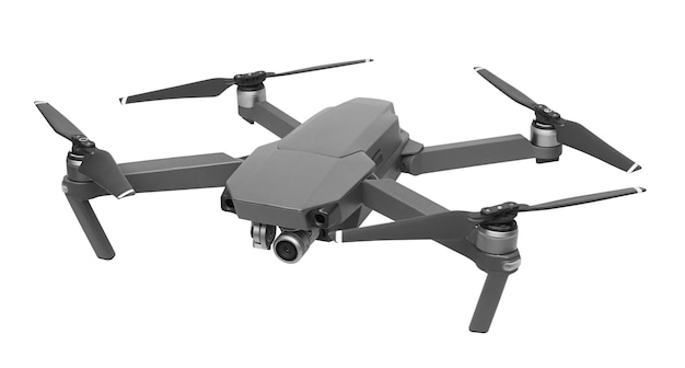 Drone aislado en blanco