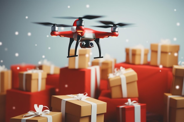 drone entrega natal