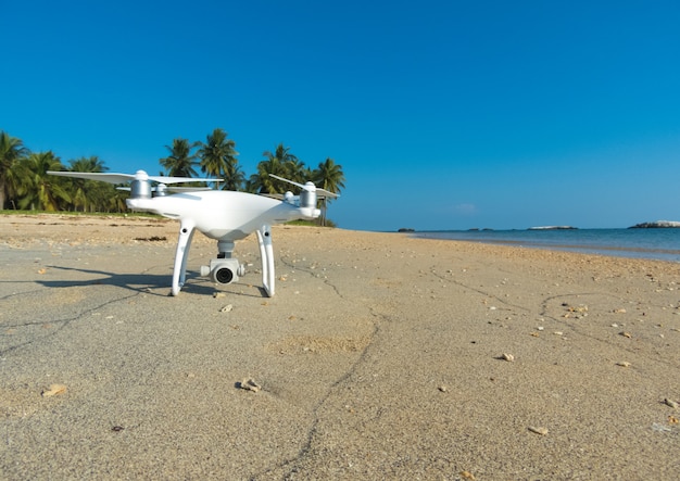 Drone en la playa