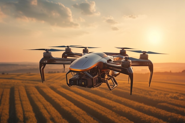 Drones agrícolas contra el campo