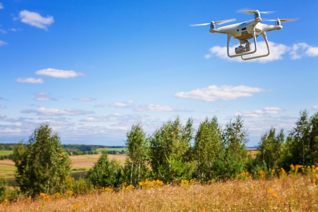 Drones en el campo