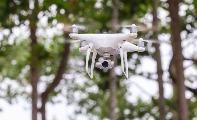 Drones está gravando vídeo