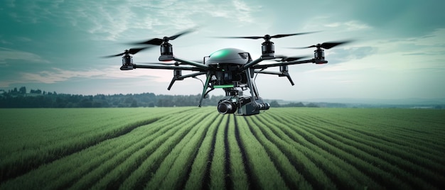 Drones para monitorear y analizar campos agrícolas