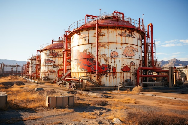 Drum Barrel, verwendet zur Lagerung von Öl im Nahen Osten
