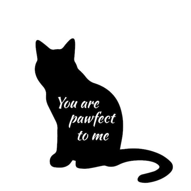 Du, ich und die Katzen svg Katze svg Katzen SVG Bundle Hand gezeichnet inspirierende Zitate über Katzen